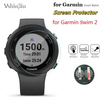 10 шт. Защитная пленка для экрана Garmin Swim 2 Round Smart Watch с защитой от царапин из закаленного стекла