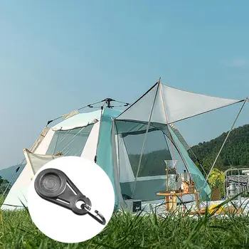 10шт Зажим для навеса Многоразового использования Хорошая прочность Съемная веревка Фиксированная Пряжка Зажим для палатки Открытый Кемпинг Зажим для навеса Зажим для палатки