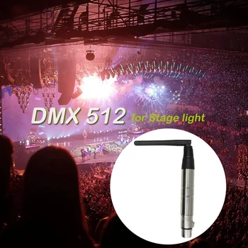 2,4 G Беспроводной приемопередатчик DMX512 RS485T, 2,4 GISM, 126-полосный сигнал 20DBM DMX512 для управления светодиодным освещением сцены