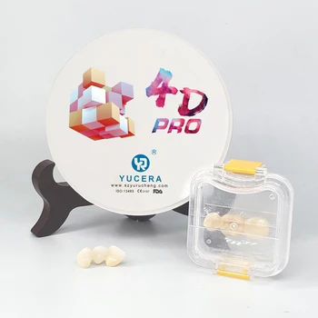 4D-Plus Многослойные Циркониевые Зубные Коронки CAD CAM Dental Zirconia Block d1 d2 d3