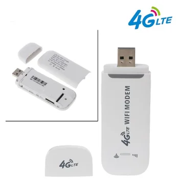 4G LTE USB-модем, сетевой адаптер с точкой доступа Wi-Fi, SIM-карта, 4G беспроводной маршрутизатор для Win XP Vista 7/10 Mac 10.4 IOS, лидер продаж