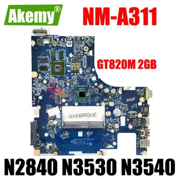 ACLU9 ACLU0 NM-A311 Для Lenovo Ideapad G50-30 Материнская плата ноутбука С процессором N2830 N2840 N3530 N3540 GT820M 2 ГБ GPU