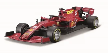 Bburago 1:18 F1 2020 Ferrari SF1000 #5 Себастьян Феттель #16 Чарльз Леклерк Отлитая под давлением Модель автомобиля Новая в коробке