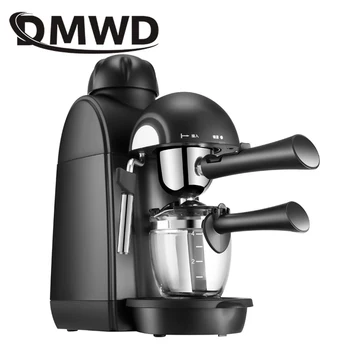 DMWD Паровая машина высокого давления, Необычная итальянская кофемашина для взбивания молока Мокко латте, Пенообразователь, кофеварка для приготовления Капучино и Эспрессо, ЕС