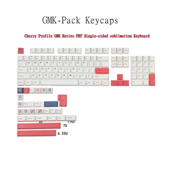 GMK Pack Персонализированные Колпачки Для ключей Cherry Profile PBT Односторонний Сублимационный Колпачок Для ключей Для Механической клавиатуры с Перекрестным переключением