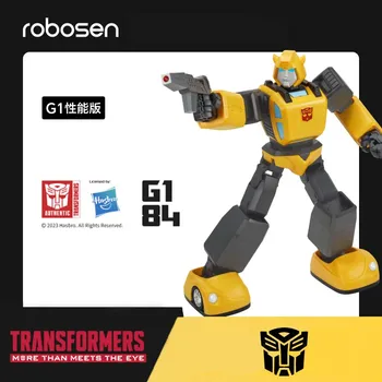 Hasbro Robosen Bumblebee G1 Performance Version Hasbro Transformers Подлинная детская игрушка Программируемый интеллектуальный робот