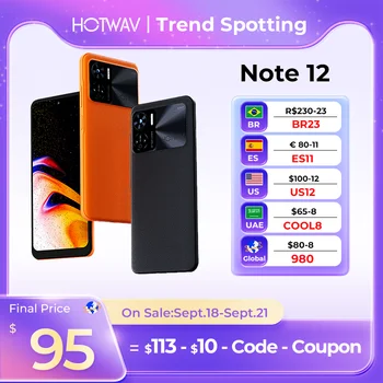 HOTWAV Note 12 Note12 Смартфон Android 13 6,8 