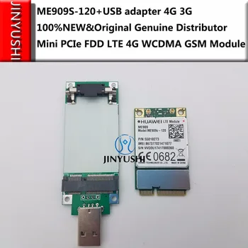 JINYUSHI для ME909S-120 + карта передачи данных Pcie на USB 100% новая и оригинальная Mini PCIe FDD LTE 4G WCDMA GSM с поддержкой GPS модуля