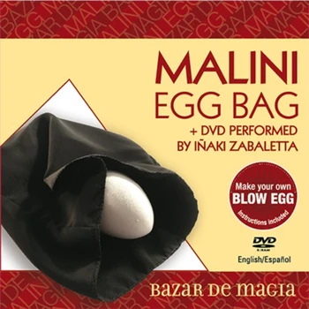 Malini Egg Bag Pro (Трюк с сумкой и ВСЕ ТАКОЕ) - Трюк, Сценическая магия, Трюк, Веселье, Иллюзия, Классическая магия, Магия крупным планом, Игрушки-фокусники