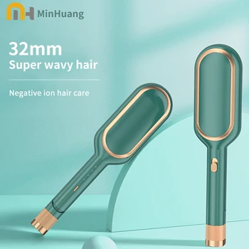 MinHuang Новые 32 мм бигуди для завивки волос, инструменты для укладки большого объема, бигуди, пушистая стойкая головка для укладки яиц