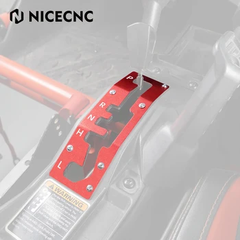 NiceCNC для Can-Am Maverick X3 Max R 4x4 XDS XMR XRC XRS Turbo DPS 2017-21 Переключатель Переключения Передач Заслонка Панель Крышка Защитный Кожух