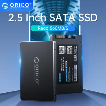 ORICO SSD 128 ГБ 256 ГБ 512 ГБ 1 ТБ SSD 2,5-дюймовый SATA SSD 1 ТБ Внутренний твердотельный диск для настольного ноутбука