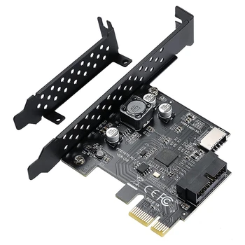 PCI-E 1X к USB 3.2 GEN1 5 Гбит/с 20Pin Разъем на передней панели (к разъему на передней панели Type-C) Разъем на передней панели Riser Card