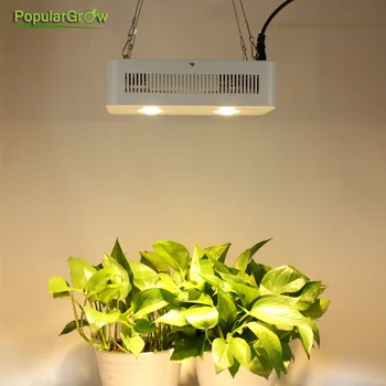 Populargrow CREE Chip 400W с полным спектром COB LED Grow Light для выращивания коммерческих медицинских растений в гидропонной теплице