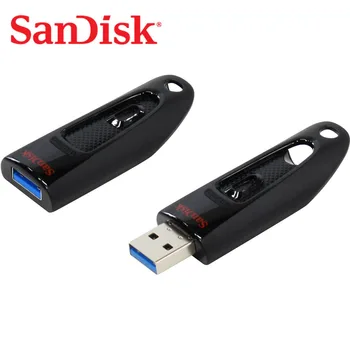 SanDisk Флэш-накопитель CZ48 USB 3,0 256 ГБ 128 ГБ 64 ГБ 32 ГБ 16 ГБ Флеш-накопитель Крошечная Флешка Memory Stick Устройство хранения Данных Флэш-накопитель