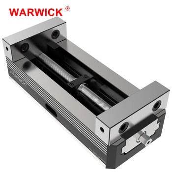 WARWICK CNC KSF-125-300C/D, прецизионные быстроразъемные механические тиски для верстака, самоцентрирующиеся тиски для оснастки