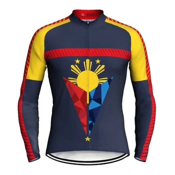 Велосипедная куртка с длинным рукавом, легкая рубашка премиум-класса, Филиппинский трикотаж, Одежда, Дорожный велосипедный топ, Одежда для скоростного спуска, Энергетический свитер