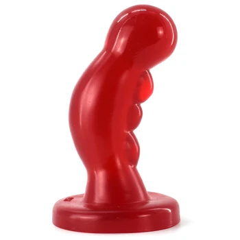 Выпуклая анальная пробка NNSX, новый винно-красный фаллоимитатор, секс-продукт для женской мастурбации, большой искусственный член для мужчин, секс-игры, анальная пробка для взрослых