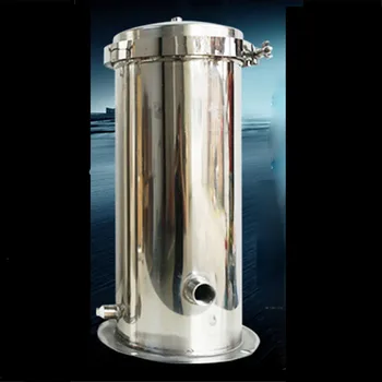 Высокоточный Рукавный фильтр 304 Из Нержавеющей Стали Высокого Давления для сточных Вод, Химии для напитков, Промышленный Фильтр 70 мм * 25 мм