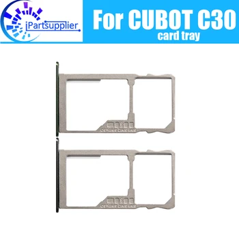 Держатель лотка для карт CUBOT C30 100% оригинальный новый высококачественный держатель лотка для SIM-карт, слот для sim-карты, замена держателя для CUBOT C30.