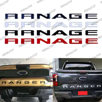 Для Ford Ranger T9 2022 2023 Wildtrak Sport XLT XL + XL 3D Эмблема Оригинальный Размер ABS Модели Буквы Логотипа Задней Двери Планки Задних Ворот