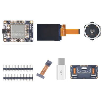 Для Maix Док-комплект K210 AI + Лот с микрофонной решеткой + Бинокулярная камера Cam GC0328 + Плата разработки с экраном 2,4 дюйма