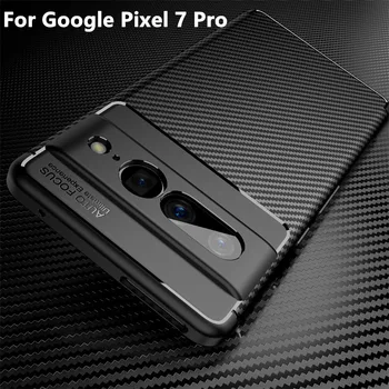 Для Обложки Google Pixel 7 Pro Чехол Для Google Pixel 7 Pro Саппу Задняя Противоударная Мягкая Обложка из ТПУ Для Google Pixel 6 6A 7 Pro Fundas