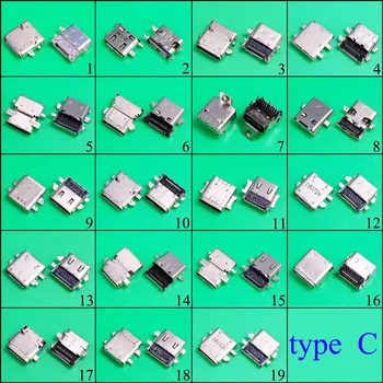 Запасные части YuXi Type C Micro mini USB DC jack Разъем для зарядки Порта Разъем для подключения док-станции