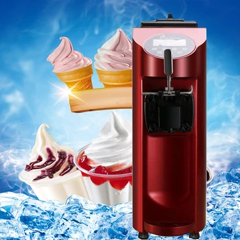 Машина для приготовления мягкого мороженого с одной головкой Home Small Soft Icecream Вертикальная Автоматическая
