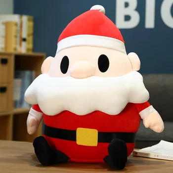 Милая Плюшевая игрушка Санта-Клаус, мягкая кукла для отправки рождественских подарков друзьям, детям, украшение комнаты Бородатого Старика