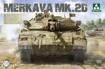 МОДЕЛЬ танка Takom 2133 1/35 MERKAVA MK.2D 2020