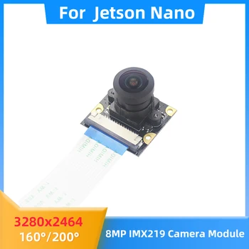Модуль видеокамеры Nvidia Jetson Nano 8MP IMX219 с Регулируемым Фокусным расстоянием 3280 × 2464, Дополнительный 160 ° 200 ° FOV