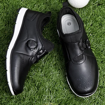 Мужская профессиональная обувь для гольфа, удобная и нескользящая обувь для отдыха, спортивная обувь для гольфа, Мужская обувь для фитнеса