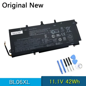 Новый Оригинальный аккумулятор BL06XL HSTNN-DB5D IB5D W02C Для HP EliteBook Folio 1040 G0 G1 G2 722236-171 1C1 271 2C1 001 005 11,1 V 42Wh