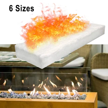 Одеяло из керамического волокна Firplace С высокотемпературным циркониевым покрытием, Огнестойкий изоляционный хлопок для огнестойкости