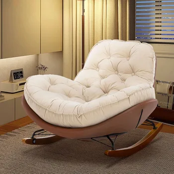 Одноместное ленивое Эластичное кресло-качалка, диван, Роскошная гостиная, Балкон Премиум-класса, Кресло для отдыха, Современная мебель для спальни, мебель для патио