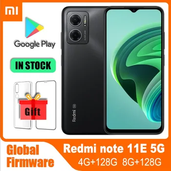 оригинальный Xiaomi Redmi Note 11E 5G 6G 128G Мобильный телефон с дисплеем 90 Гц MediaTek Dimensity 700 50 Мп 18 Вт Быстрая Зарядка Global ROM