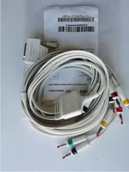 Оригинальный и новый ЭКГ-кабель EKG с 10 выводами для TC10 Стандартный ЭКГ-кабель пациента с 10 выводами IEC REF: 989803184921