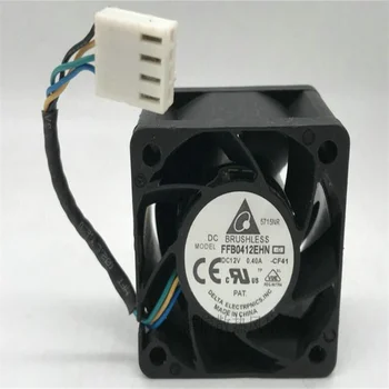 Оригинальный четырехпроводной вентилятор охлаждения Delta 4028 FFB0412EHN DC12V 0.40A 4 см