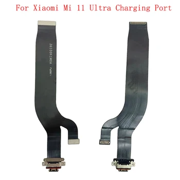 Плата разъема USB-порта для зарядки Xiaomi Mi 11 Ultra Charging Connector Запчасти для Гибкого кабеля