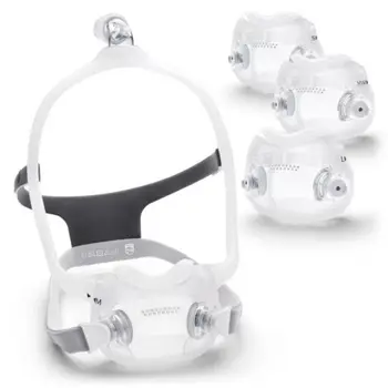 Полнолицевая маска forPhilips Respironics CPAP DreamWear Полнолицевая маска сверхлегкого типа для искусственной вентиляции легких, маска для рта и носа с головным убором