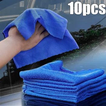 Полотенце для мытья автомобиля из микрофибры, Тряпка для автоматической бытовой уборки, мягкая сушильная ткань, впитывающие воду полотенца для чистки