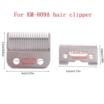 Профессиональные машинки для стрижки волос Лезвие для KM-809A аксессуары для стрижки волос Сменная головка лезвия