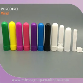 Пустые тюбики для Назальных ингаляторов для Ароматерапии Эфирными маслами (12 полных палочек), Пустые носовые контейнеры Цвета Мути