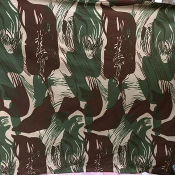 Родезия камуфляж ткань хлопок Саржа дышащей впитывающей пот ткани 1,5 метра ширина военные фанаты одежды DIY материал