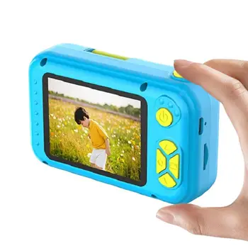 Селфи Камера 1080p HD Перезаряжаемая Мультяшная Камера Многофункциональная Камера Игрушка Портативная Детская Камера Цифровая Видеокамера