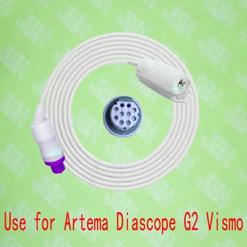 Совместим с 10-контактным монитором S & W Artema Diascope G2 VISMO Oximeter, датчиком spo2 с зажимом для пальца взрослого.