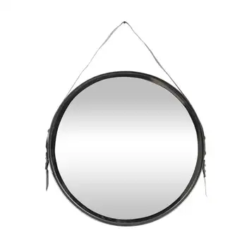 Стильное настенное зеркало в металлической раме 31 