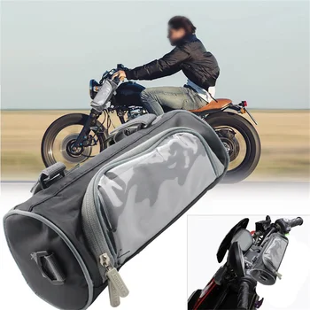 Сумка для хранения головы мотоцикла, водонепроницаемая сумка для хранения мобильного телефона, сумка для хранения со встроенным сенсорным экраном, аксессуары для мотоциклов, прочная