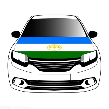 Флаги Башкортостана 3,3x5 футов/5x7ft, 100% полиэстер, баннер на капоте автомобиля